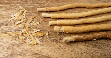 Miswak also known as Miswaak, Siwak, Sewak. Natural Wooden Toothbrush made of Salvadora Persica Tree
