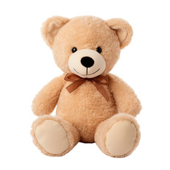 Fototapeta premium Cute Teddy Bear on Transparent Background