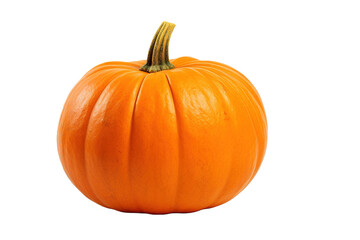 Obraz premium Pumpkin on transparent/white background. Generative AI.
