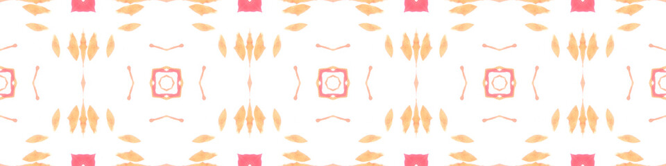 Pastel Seamless Shibori Pattern. Yellow Asia