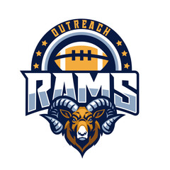 rams  american football logo