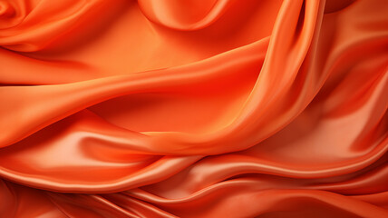 Fototapeta premium Colored silk drapery fabric background