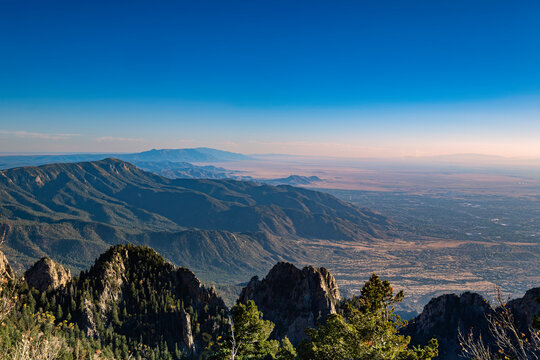 View from Sandia Crest, Albuquerque, New Mexico
