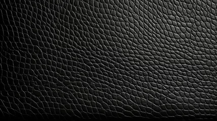 Deurstickers black leather texture backgrounds © Nicolas Swimmer