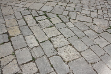 stone block paving