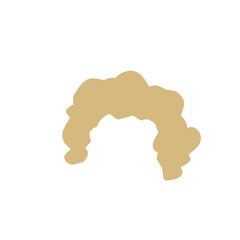 Clown Wig Illustration 