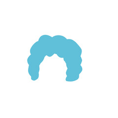Clown Wig Illustration 