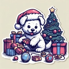 teddy bear with gifts