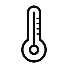 Thermometer icon design, illustration design