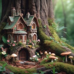 old house in the forest