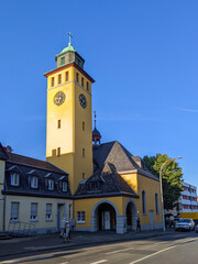 Obraz premium Building of the Evangelical Church Community of Frechen