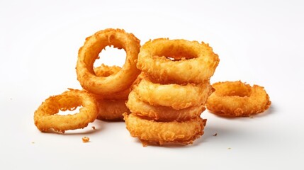 fried onion rings.