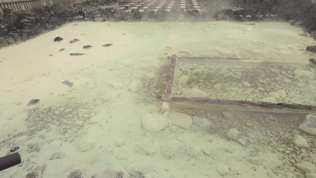 草津温泉の湯畑