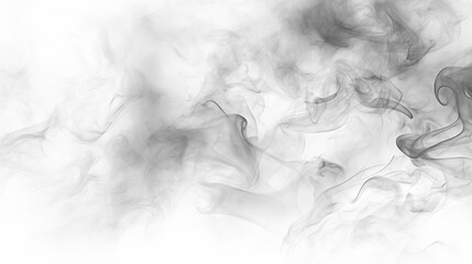 Smoke curls background transparent