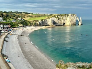 Etretat beach
