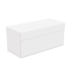 a image of a Shoe Box in bank isolated on a white background