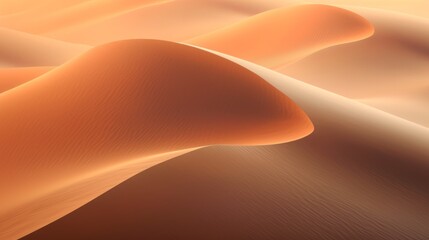 Fototapeta na wymiar A blurred abstract image of a sand dune pattern AI generated illustration
