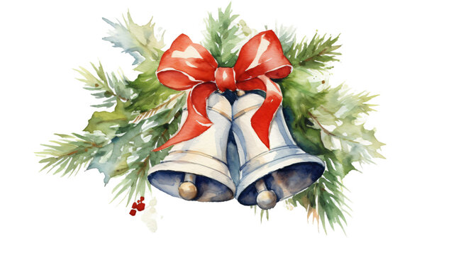 Jingle Bell Watercolor Images – Browse 2,601 Stock Photos, Vectors, and  Video