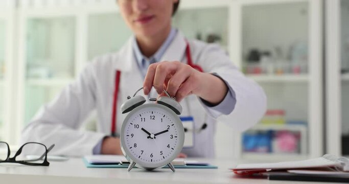 Medicine health and hospital and time to visit doctor