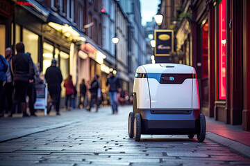 Robotic Delivery in the heart of London