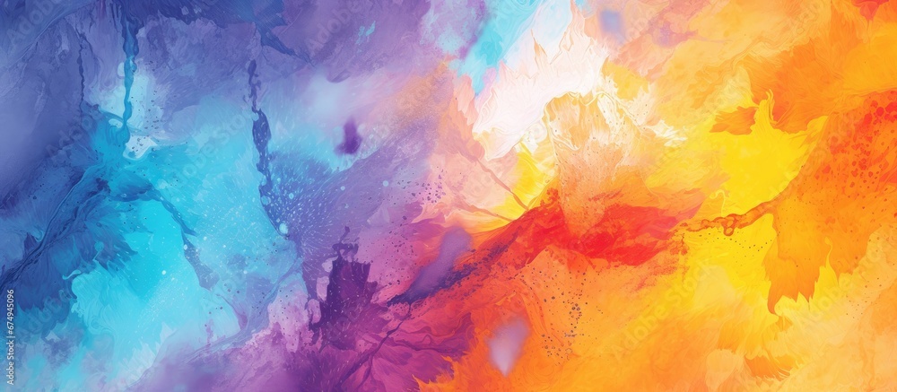 Poster the abstract background design is beautifully enhanced with watercolor paper creating a textured art