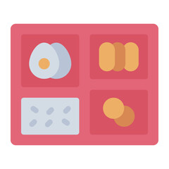 Bento japanese food culture icon