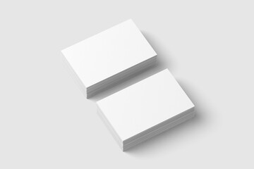Business Card Mockup 3D Rendering