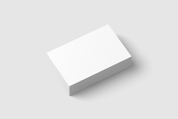 Business Card Mockup 3D Rendering