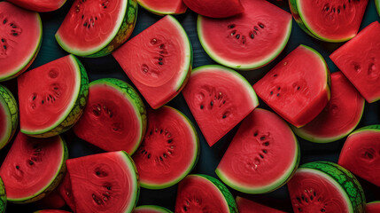 fruit background of heap water melon, for water melon sellers, food and drink concept, smoothie...