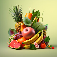 fruits and vegetables.generative ai
