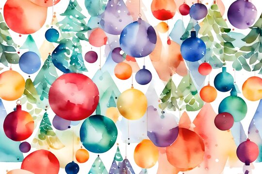 background with balloons © usman