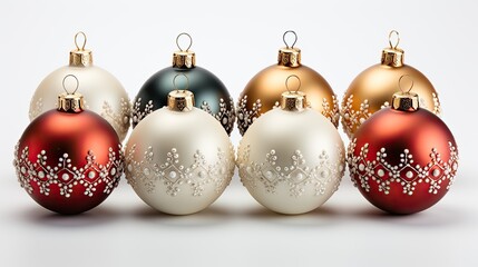 frame with Christmas tree toyes