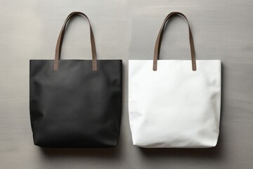Black and White Leather Tote Bags, A Timeless Wardrobe Essential