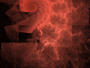 Imaginatory fractal abstract background Image