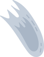 Comet Doodle Icon