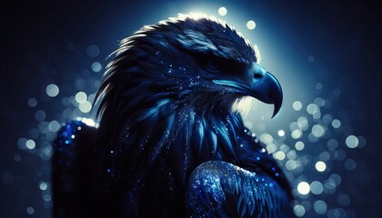 Erhabene Majestät: Der funkelnde Geist des Adlers