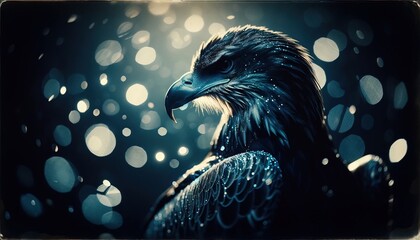 Erhabene Majestät: Der funkelnde Geist des Adlers