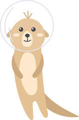 Astronaut Gopher Animal