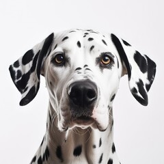 Cute Dalmatian. Generative AI. 