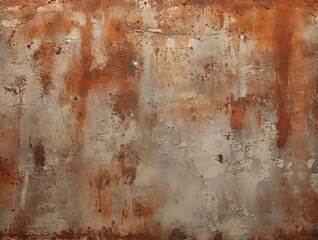 rusty metal background  Generative AI