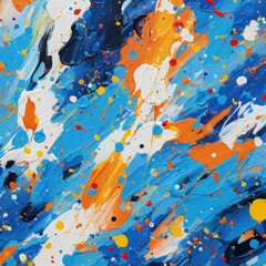 abstract background with splashes  Generative AI