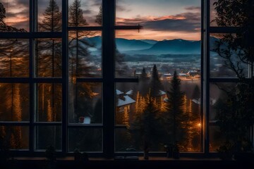 The view from your window on the first morning of the New Year.
