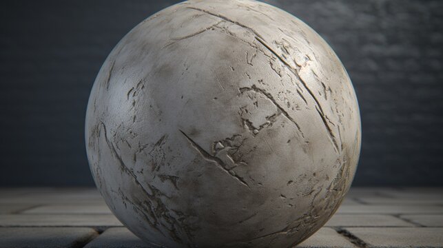 Concrete texture pbr cracked road substance designer wall image AI generated art