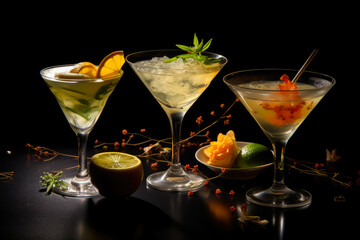 Sake and shochu cocktails christmas and new year japan recipes