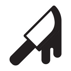 Blood bloody knife halloween