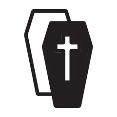 Coffin cross death
