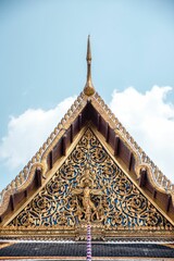Fototapeta premium Grand Palace, a magnificent Buddhist temple in Bangkok, Thailand.