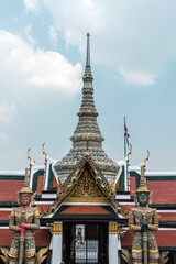 Fototapeta premium Grand Palace, a magnificent Buddhist temple in Bangkok, Thailand.