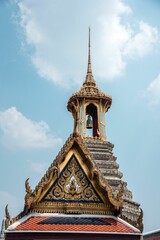 Grand Palace, a magnificent Buddhist temple in Bangkok, Thailand.