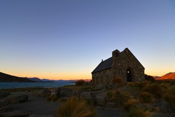 Church of the Good Shepherd. Lake Tekapo, New Zealand.